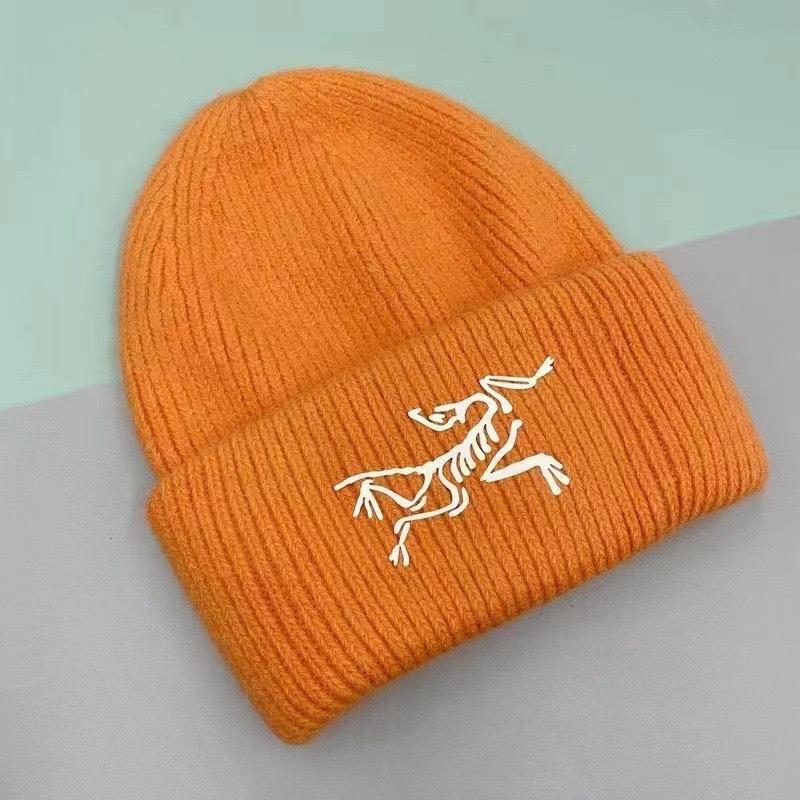 Rabbit Hair Warm Cold Hat Fashionable and Versatile Autumn and Winter Pullover Knitted Hat Men and Women Cold-proof Wool Hat