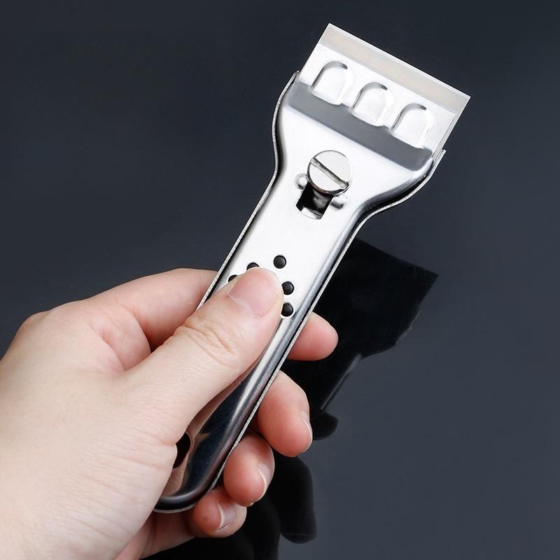 Multi Functional Cleaning Scraper, Kitchen Tile Cleaning Scraper, Wall and Floor Cleaning Scraper, Stainless Steel Cleaning Shovel