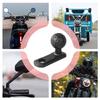 Accessories for Smartphone Studs for Motorcycles, Angled Ball Joint Diameter Changing, U-Shaped Lever M,