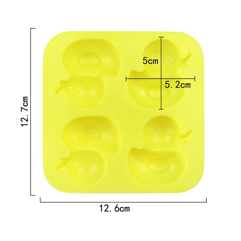 

Duck Baking Silicone Mold Animal Shape Soap Making Supplies Cookie Jelly Chocolate Mould For Cake Decoration Kitchen Pastry Tool