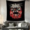 Babymetal Wall Tapestry Aesthetic Wall Hanging Printed Fabric Blanket Decorative Tapestries for Bedroom Living Room Home Decor