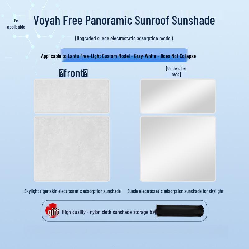Lantu 23 Models Voyah Sky Window Sunshade: Heat Insulation, Privacy, and Sun Protection