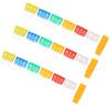 121Pcs Car Blade Fuse Set Medium Insulation Automotive Parts Boxed 51015202530Amp