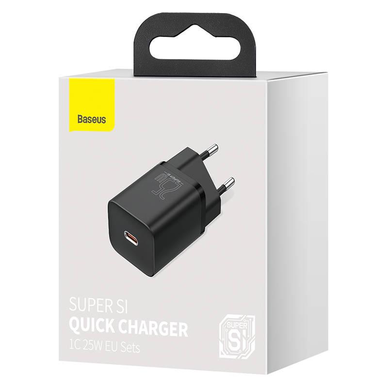 Ładowarka Sieciowa Baseus Super Si Quick Charger 1C 25W (Czarna)