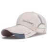 Summer Mesh Breathable Long Brim Sunshade Baseball Cap Men's Hat