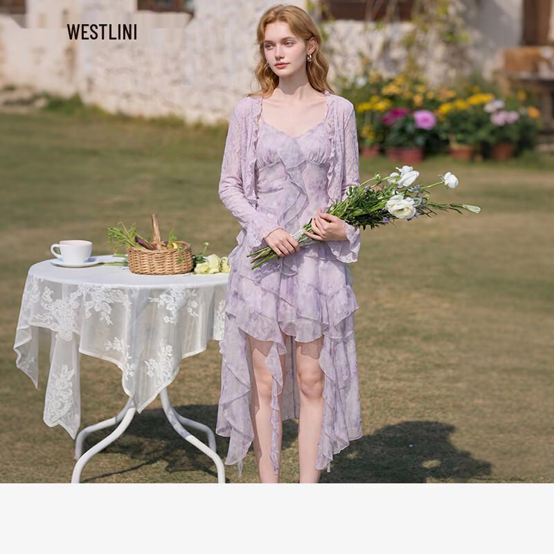 Westlink French Style Floral Two-Piece Set L