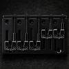 Metal Guitar Bridge Compact Saddle Compatible for Luthiers