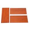 3Pcs Guitar Veneer Sheet Wood Grain Mahogany Guitar Veneer Plate Accessory for Decoration