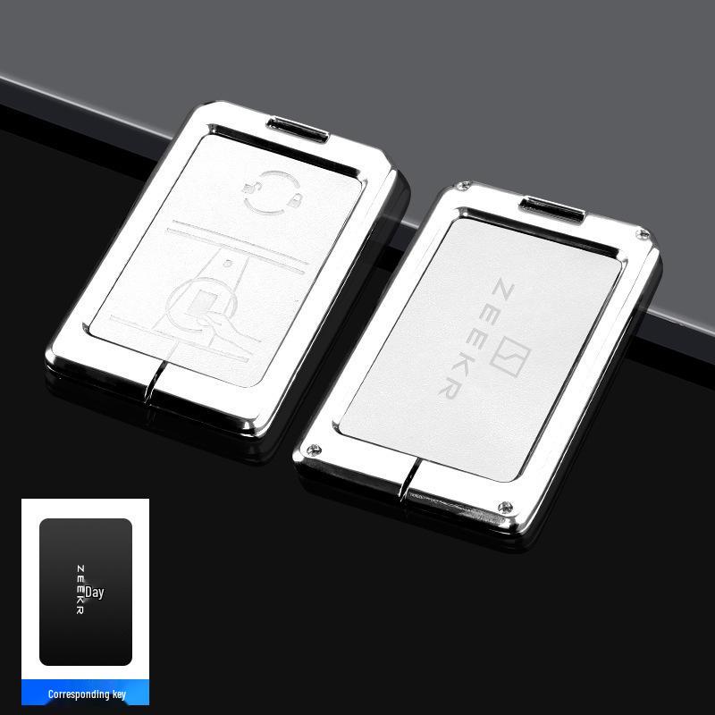 ZEEKR Key Case for 001, 009, X NFC Models - Protective Shell for Men Bagged