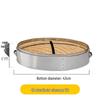 Bamboo Steamer with Aluminum Edge