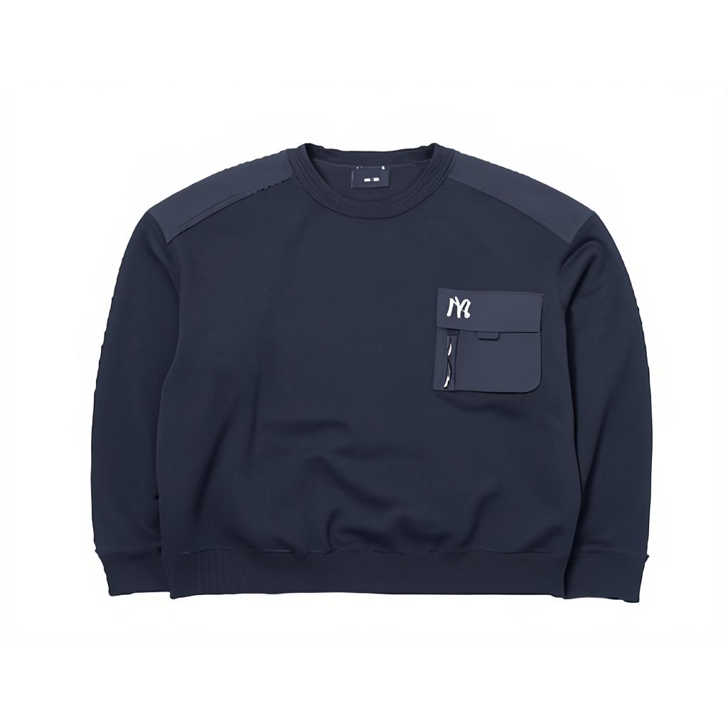 

New MLB New York Yankees Sweatshirt Unisex Black 3AMTB1246-50BKS M