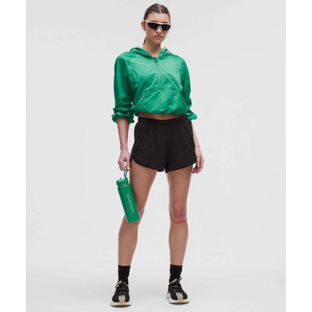 Lullulemon Swiftly Mid-Rise Shorts 3-Inch Blk Blk