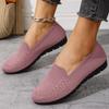 Women Flat Toe Knitted Ladies Office Shoes Comfortable Formal Shoes for Woman Female Ballet Flats Designer Sneakers