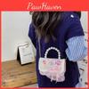 Pearl Charming Lightweight Shoulder Bag For Girls Featuring Cute Design Princess