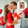 Personalized wooden photo frames, custom photo frame ornaments, simple holiday gifts indoors, commemorate precious memories