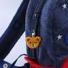 Zoo Wheeled Backpack with Cartoon Embroidery for Kids