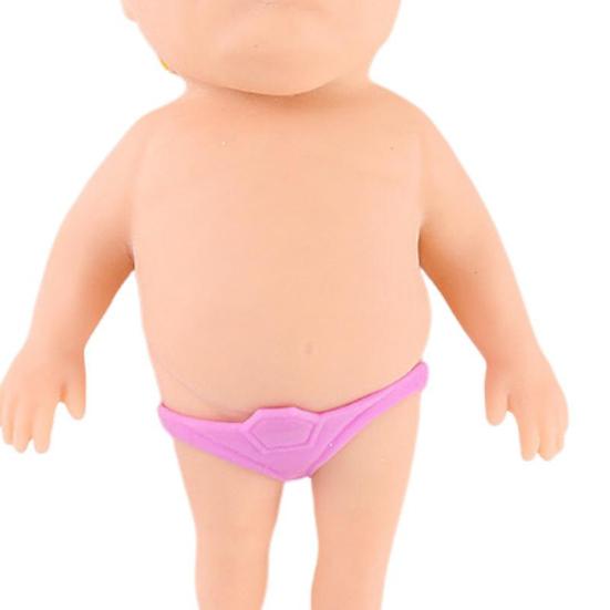 Former President Squishes Toy Removable Underpants Slow Rebound TPR Stress Relief Cartoon Figure Squeeze Sensory Fidget Toy Kids Adults Gift