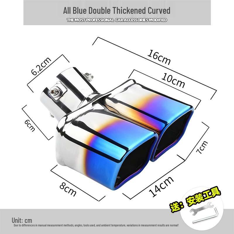 Mitsubishi Outlander Auspuffrohr: Doppelauspuff-Modifikation für Modelle 2013-2021