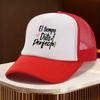 Gods Timing Is Perfect Spanish Phrase Trucker Hat Polyester Mesh Adjustable Casual Baseball Cap Gift