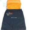 Chanel Vintage CC Clutch Bag Bag Pouch Caviar Leather Yellow Based/Orange Based