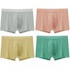 4pcs Men's Underwear Men's Boxer Shorts Middle-aged and Young Four Cornered Shorts Underwear Boxer Brief