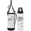 Skater One Push Direct Drinking Water Bottle with Cover and Lock 990ml Stainless Steel Cold Storage Pocket Monster Pokemon Pikachu Face Direct Bottle