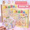 Capybara Landscape Sticker Book 20 In 1 Miniature Scene Scrapbook Kit  Kid Toy