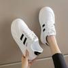 Cortez Damen Sportschuhe Neu Frühling und Herbst Freizeit Weiße Schuhe Damen Allround Plateau Klobige Sneaker