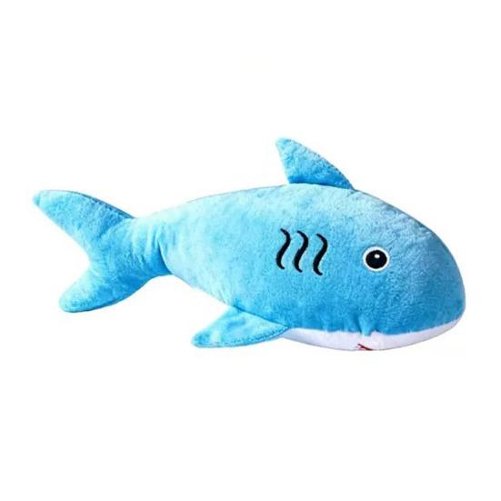 Pet Toys Built-in Sound Interactive Toy Plush Bite-Resistant Marine Animal Shape Chew Toy Cleaning Teeth Boredom Relief Toy