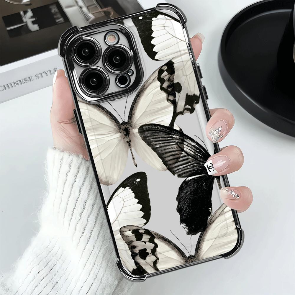 Creative Butterfly Case for Apple iPhone 17 Pro Max Air 15 13 12 Plus 16e 16 Pro 11 14 Phone Cover