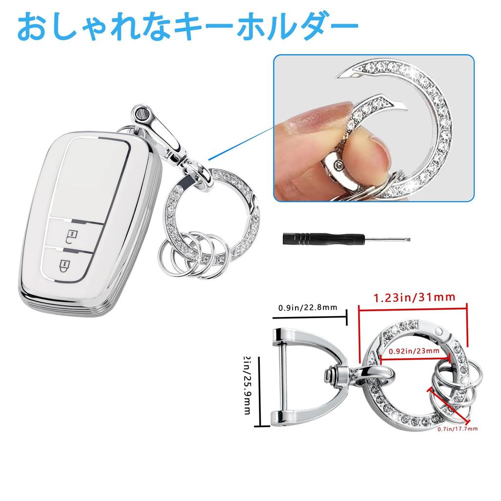 [Unhoke] Prius 50 Series Key Case C-HR Key Cover New