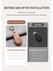 High-End Faux Suede Protective Shell for BYD D9 Car Key