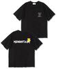 MIDNIGHT12AM Lucky Days Oversized Short Sleeve T-Shirt Black