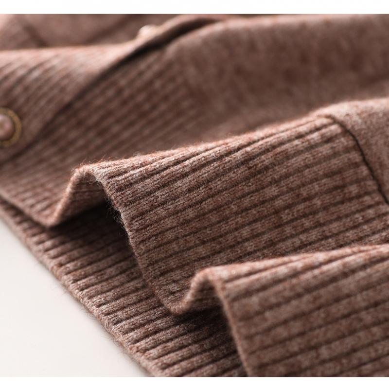 Plus-size Spring and Autumn 2024 New Women's Thin Coat Comfortable Casual Fashion Loose V-Collar Coat Women's Coat