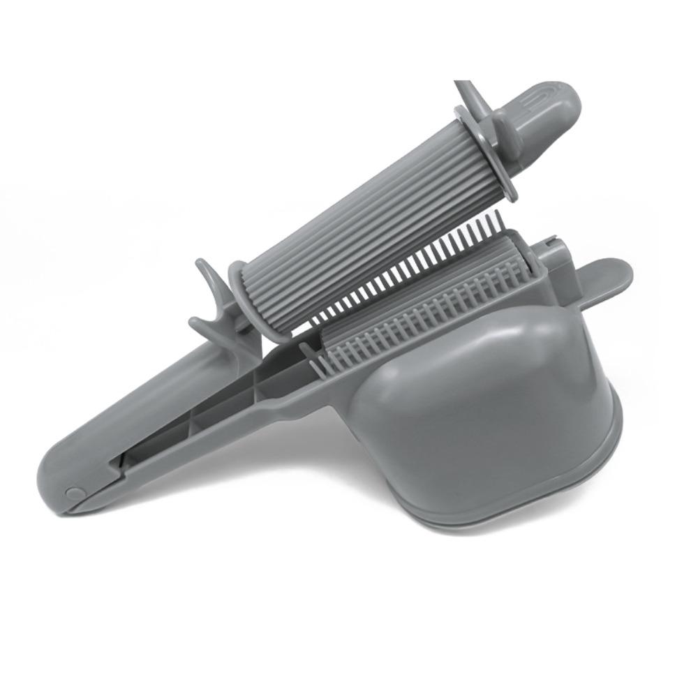 

Парикмахерский инструмент Роликовая расческа-аппликатор Профессиональная миска для окрашивания Кисть Парикмахеры серый