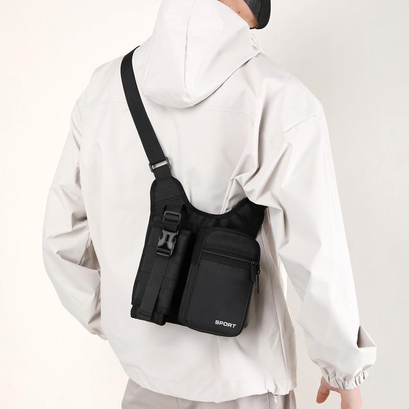 Мужская сумка через плечо — фото 6