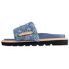 Pool Pillow Comfort Slide Slippers Women's Blue 1AGUZN