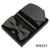 Men's Silk Bow Tie & Pocket Square Gift Set - Business & Wedding