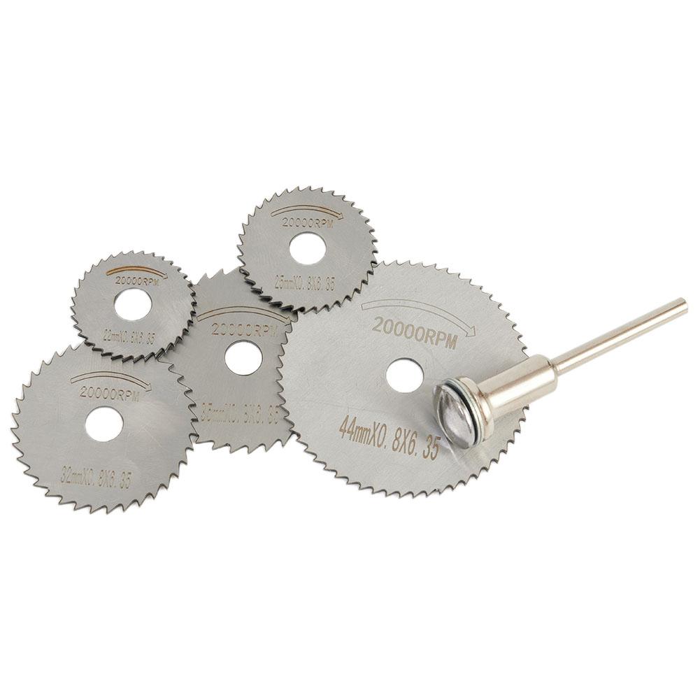 6pcs HSS Circular Saw Cutter Rotary Tool For Wood Cutting Discs Tile Tool Supplies Disc To Cut Glass Grinder Blade Multitool Ban