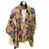 National Style Encryption Bali Yarn Scarf Women'S Cloak Literary Shawl Premium Versatile Travel Sunscreen Silk Shawl