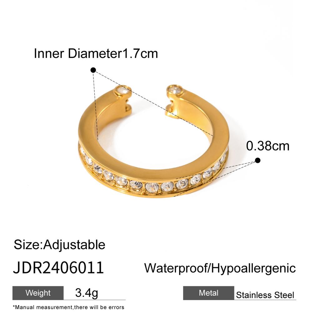JYL TS Bracelet  Finger-connected Ring Design Unites Hearts & Luck