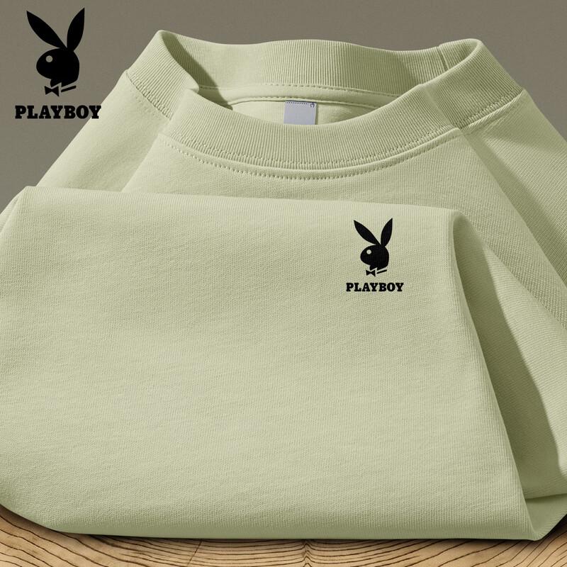 PLAYBOY Men s Pure Cotton Short Sleeve T-Shirt 3XL