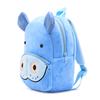 Cute Zoo Children's Bag Backpack Plush Backpack Animal Hippo Children's Early Education Burden Reduction Bag