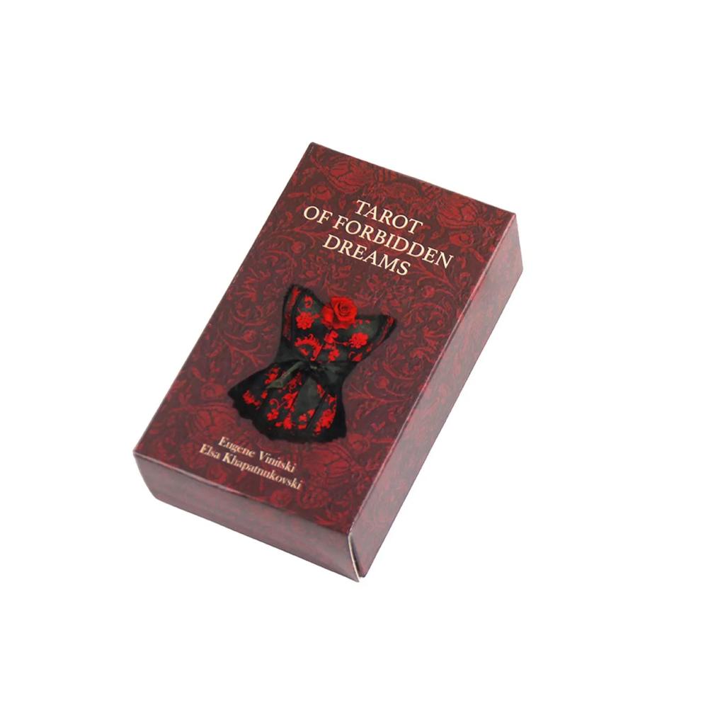 Tabu Traum Tarotkartenspiel Englische Version Anleitung Magie Schicksal Göttliches Orakel Cartaro Karte Schicksal Prophezeiung Karte Familienzusammenkunftsspiel