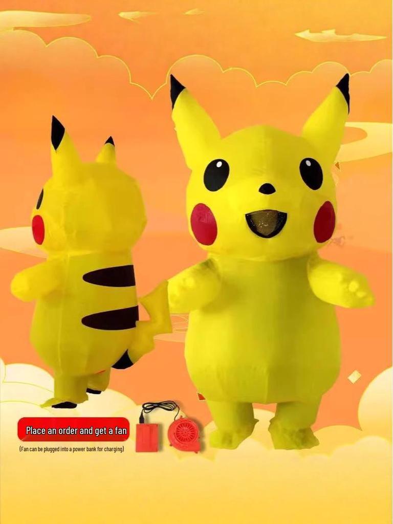 Children's Halloween Detective Inflatable Costume Doll for Cosplay