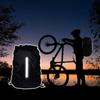 1Pc 65-75L Reflective Waterproof Backpack Rain Cover Outdoor Sport Night Cycling Safety Light Raincover Case Bag Camping Hiking