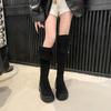 Maillard two wear folded thick-soled boots children's new thick-heeled knee knight boots in autumn and winter 2025