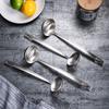 HANYANG Stainless Steel 304 Soup Ladle Soup Shell Soup Leak Long Handle Thickened Sand Light Hot Pot Ladle Kitchen Soup Ladle