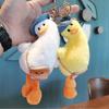 Adorable Cartoon Duck Keychain Plush Toy For Backpacks And Bags