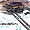 Per Ford Ranger T6 2011~2022 Tergicristalli per Vetri Auto Lame in Gomma Prodotti per la Pulizia del Parabrezza Anteriore 26 16 Alta Qualità